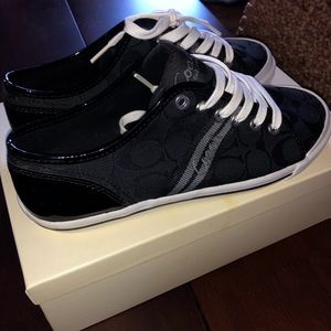 COACH Tennis Shoes...NEVER worn. In original box.